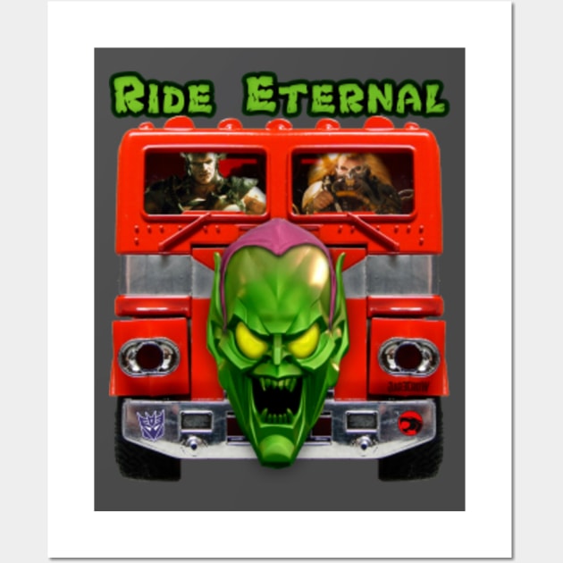 Ride Eternal Wall Art by Jarecrow 